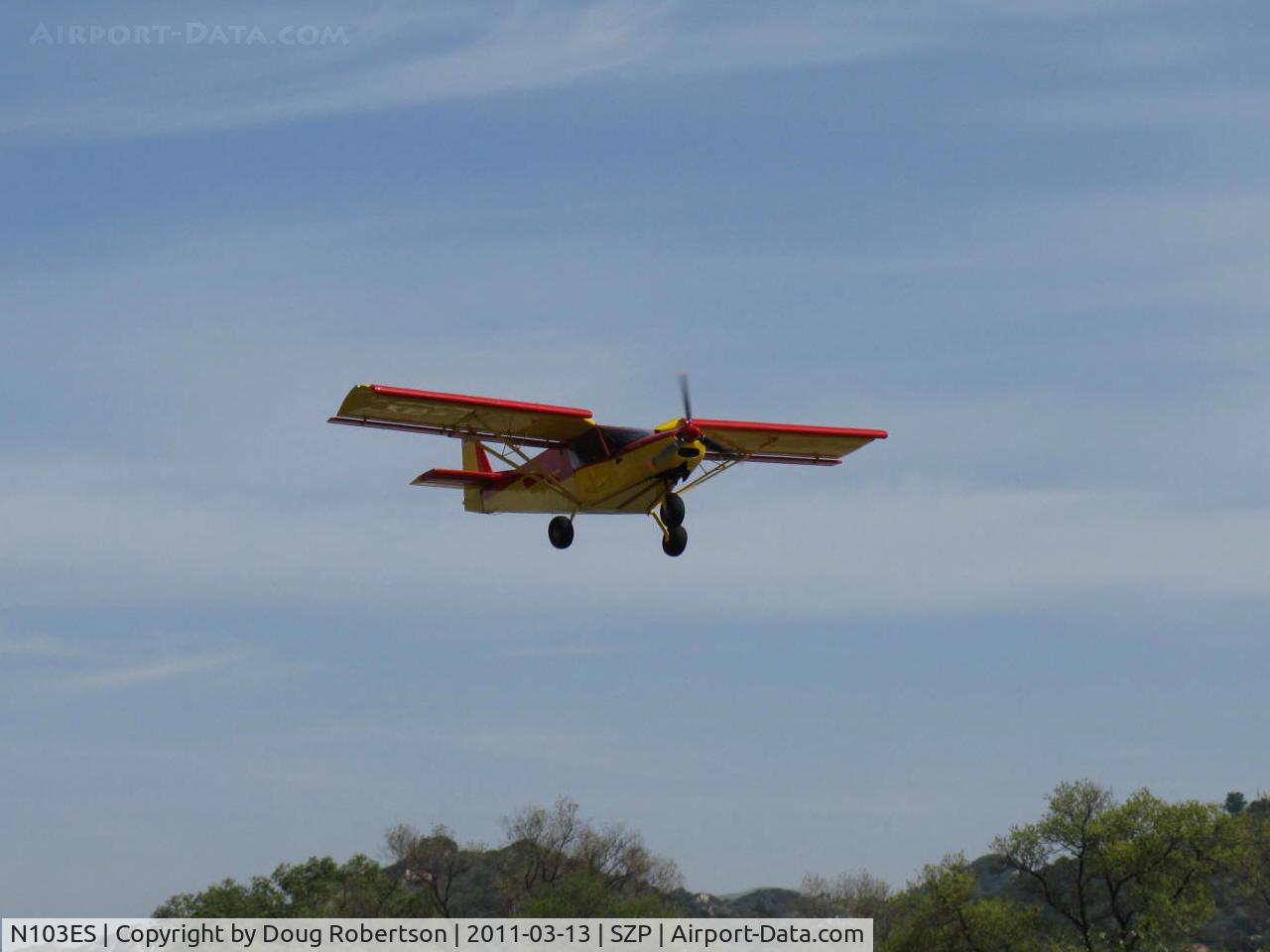 N103ES, 2005 Zenair CH-701SP C/N 7-9728, 2005 Vaillancourt ZENAIR STOL CH701-SP, Rotax 912 100 Hp, on final Rwy 22