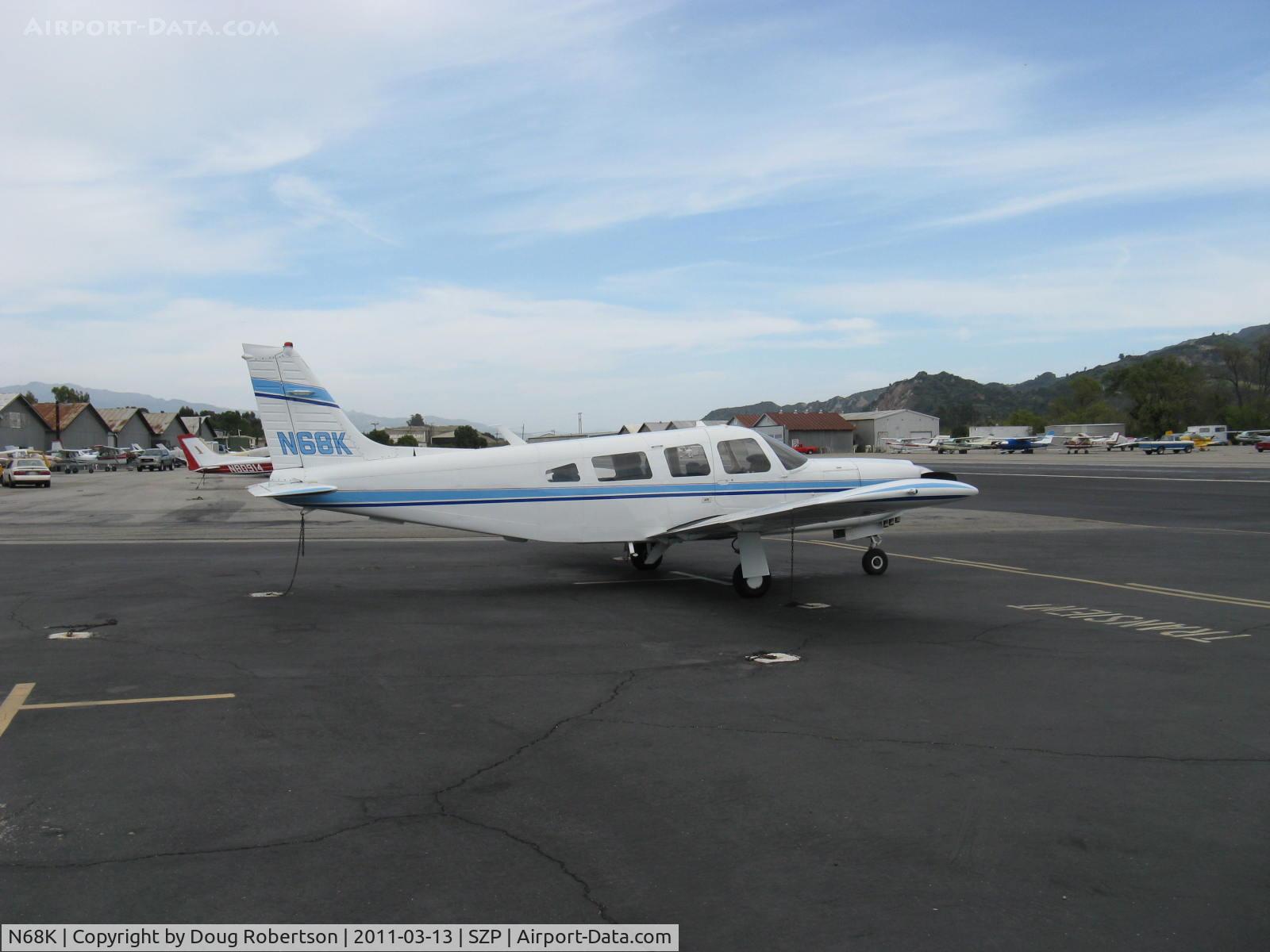N68K, 1976 Piper PA-32R-300 Cherokee Lance C/N 32R-7680227, 1976 Piper PA-32r-300 LANCE, Lycoming IO-540-K1G5D 300 Hp