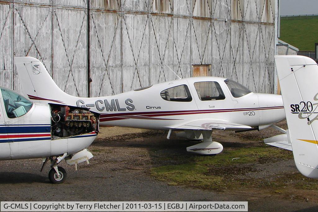 G-CMLS, 2003 Cirrus SR20 C/N 1315, 2003 Cirrus SR-20, c/n: 1315 at Staverton