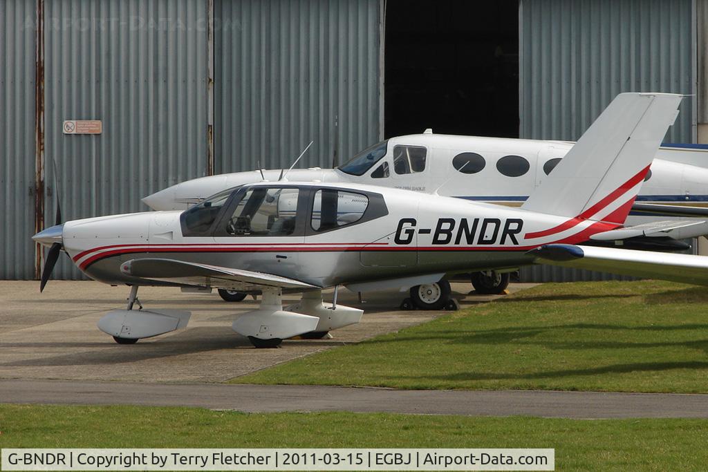G-BNDR, 1987 Socata TB-10 Tobago C/N 740, 1987 Soc De Construction D\'avions De Tourisme Et D\'affaires SOCATA TB10, c/n: 740 at Staverton