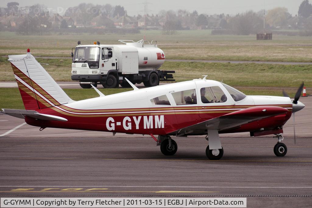 G-GYMM, 1971 Piper PA-28R-200 Cherokee Arrow B C/N 28R-7135049, 1971 Piper PIPER PA-28R-200, c/n: 28R-7135049 at Staverton