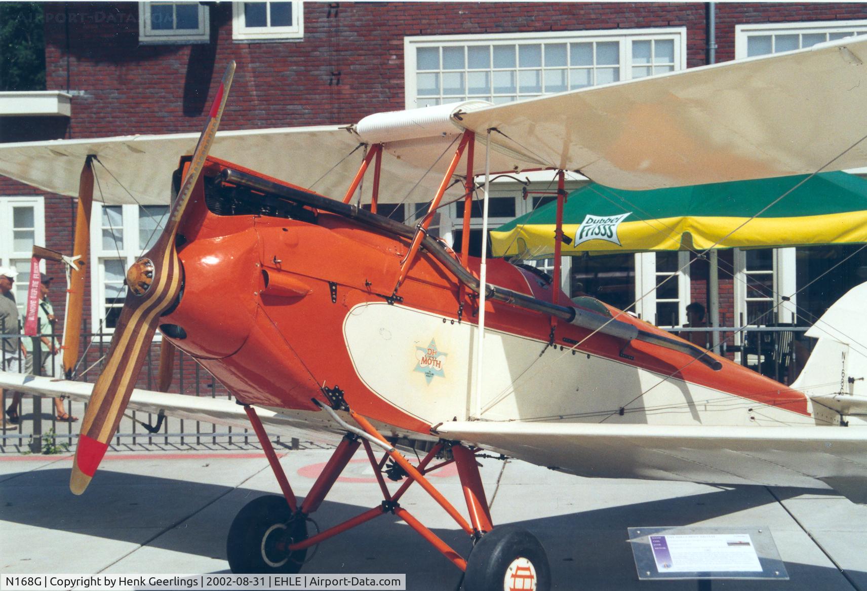 N168G, 1928 De havilland DH-60G Gypsy Moth C/N A7/44, Early Birds - Lelystad Airport