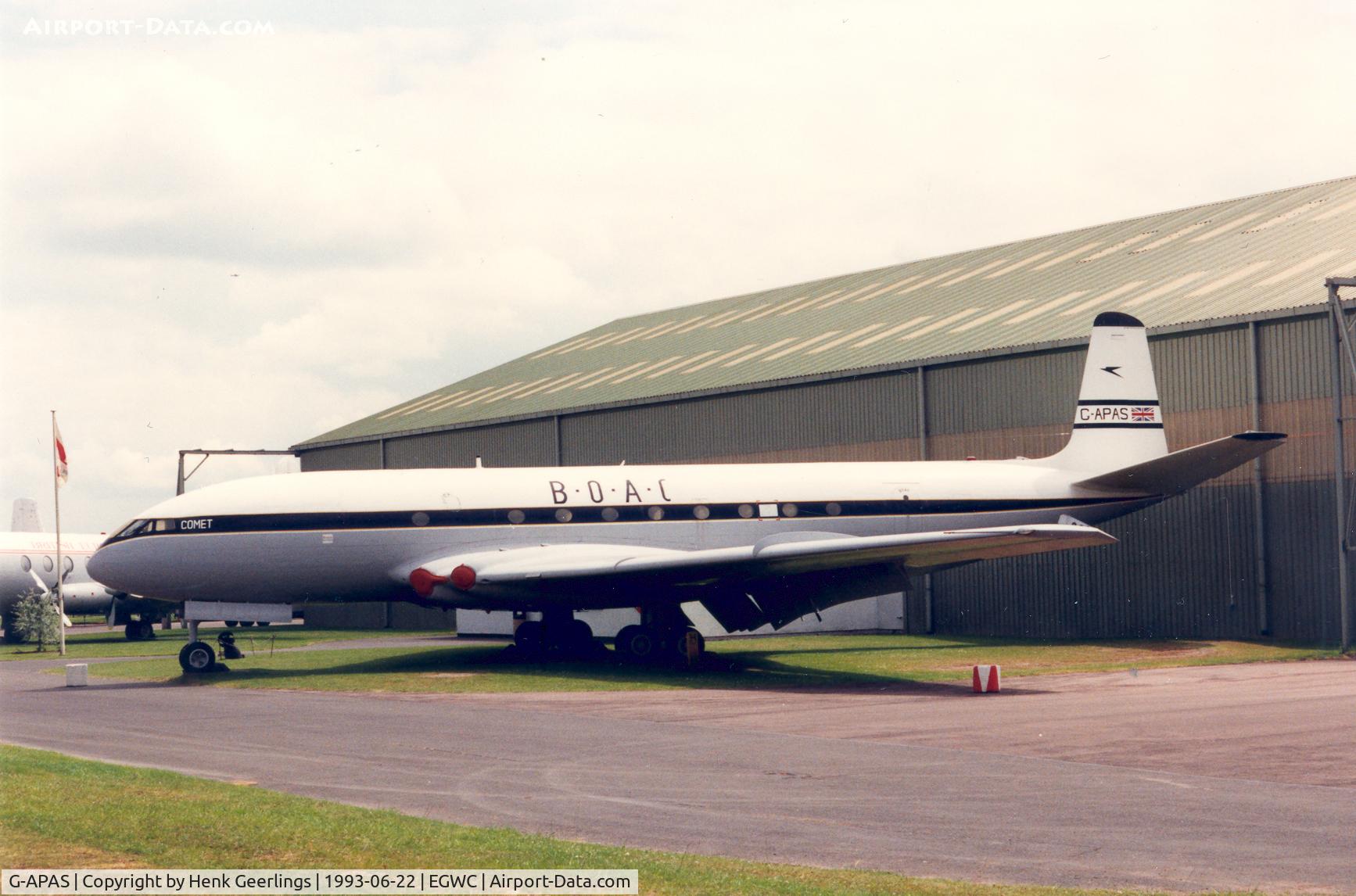 G-APAS, 1953 De Havilland DH.106 Comet 1XB C/N 6022, RAF Cosford Museum