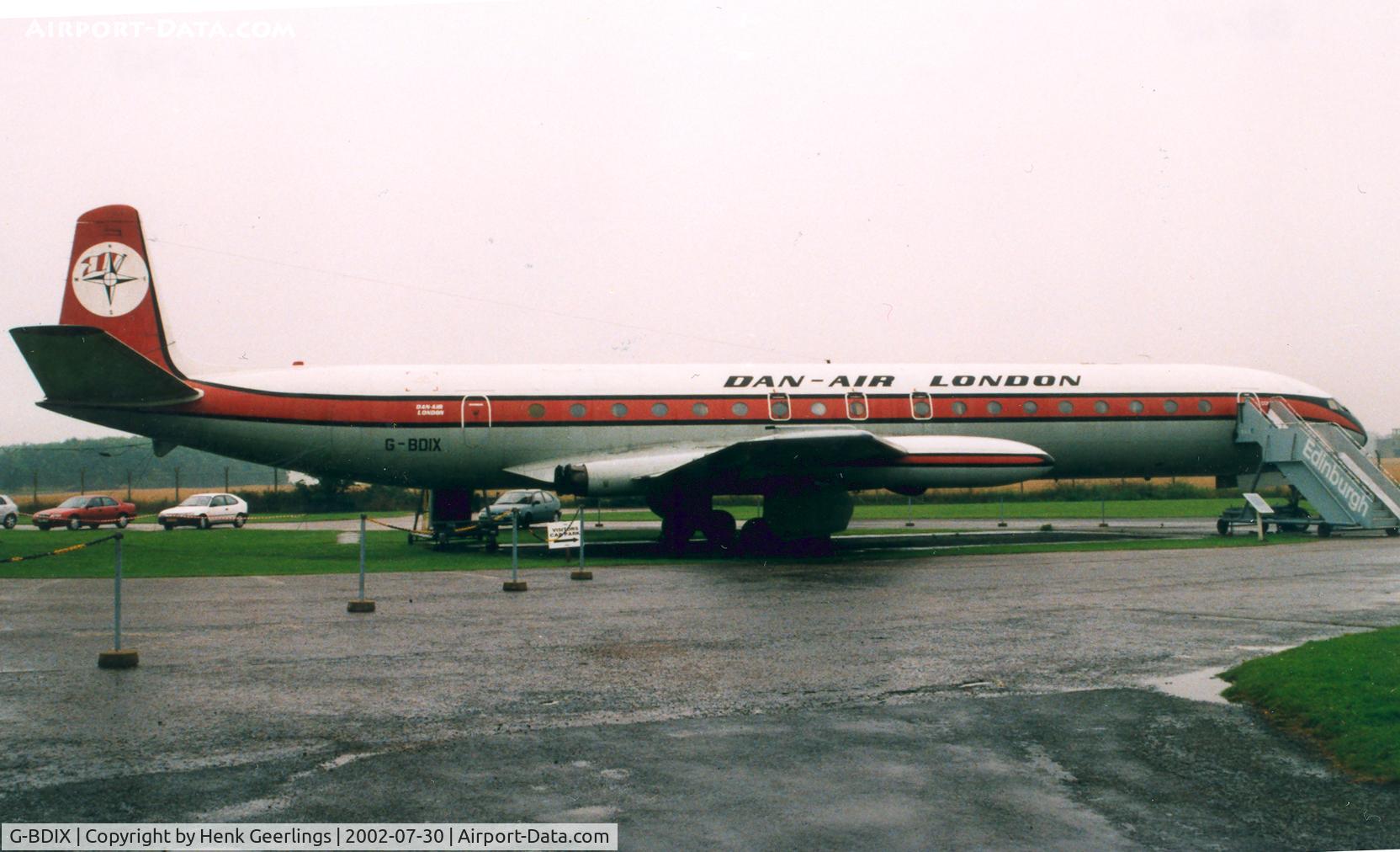 G-BDIX, 1962 De Havilland DH.106 Comet 4C C/N 6471, Museum of Flight Scotland - East Fortune