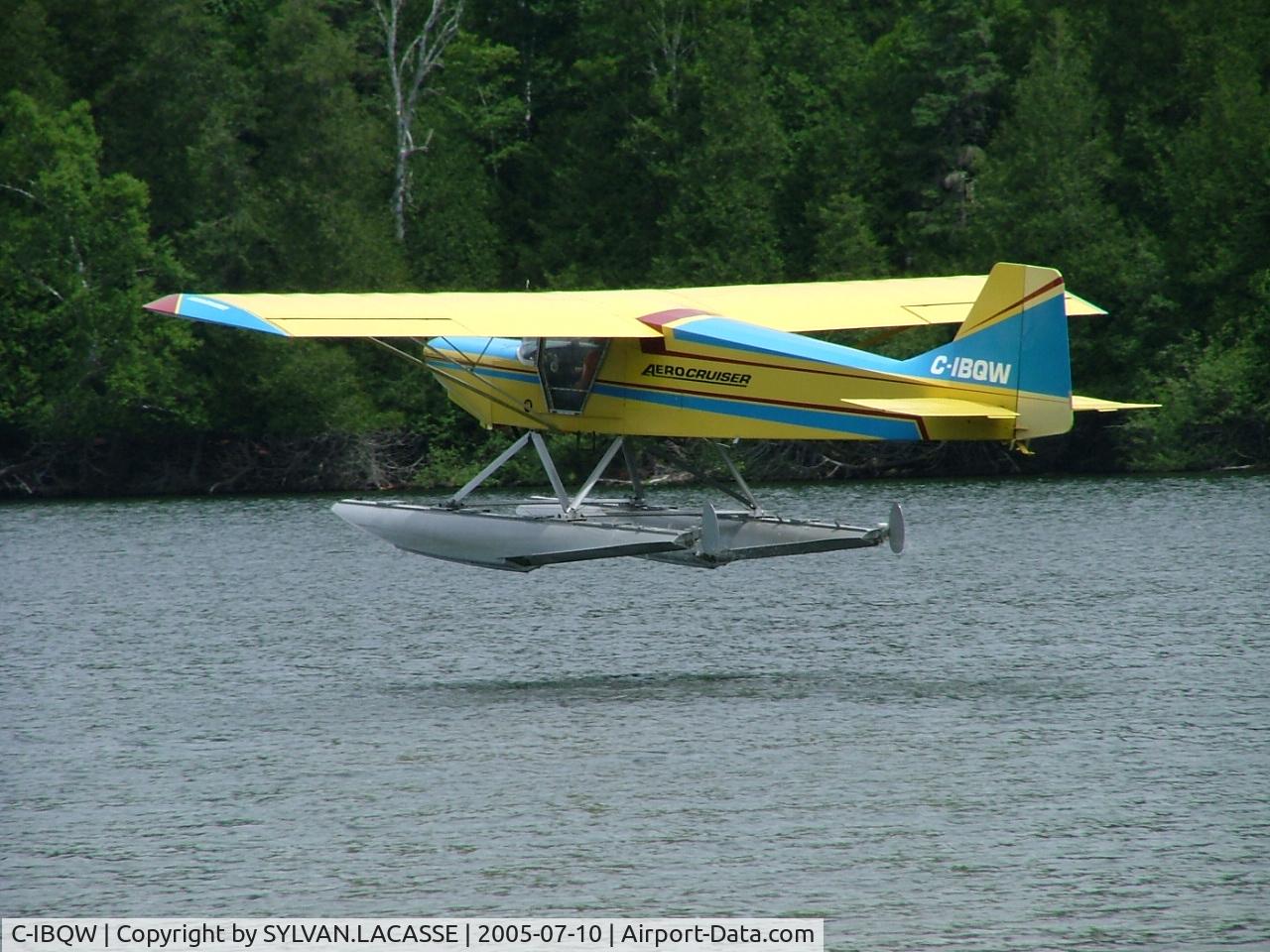 C-IBQW, 1989 Normand Dube AEROCRUISER C/N AND 004-30, 1989 AEROCRUISER ON FLOATS
912 ROTAX  80 HP