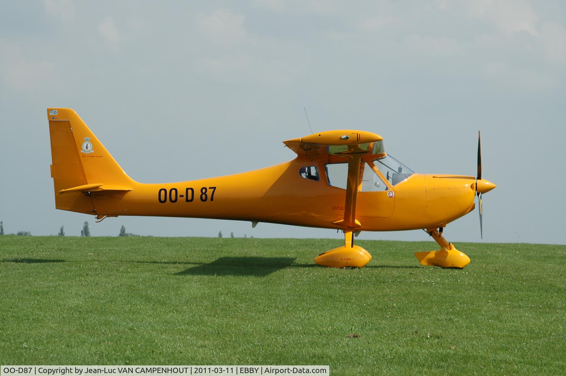 OO-D87, 2002 B & F Technik FK-9 Mark 3 C/N 193, OO-D87 - Royal Patagonian Squadron - EBBY