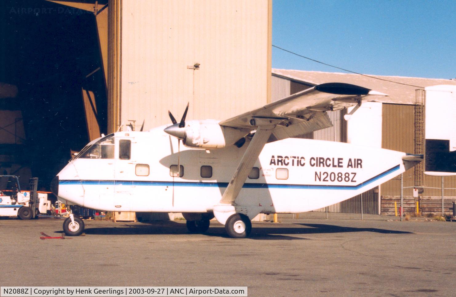 N2088Z, Short SC-7 Skyvan 3 C/N SH1963, Artic Circle Air - Anchorage 2003