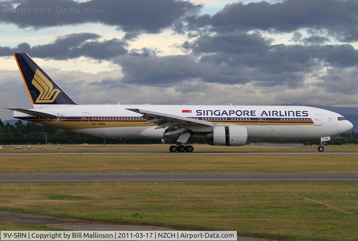 9V-SRN, 2003 Boeing 777-212/ER C/N 32318, in as SQ297