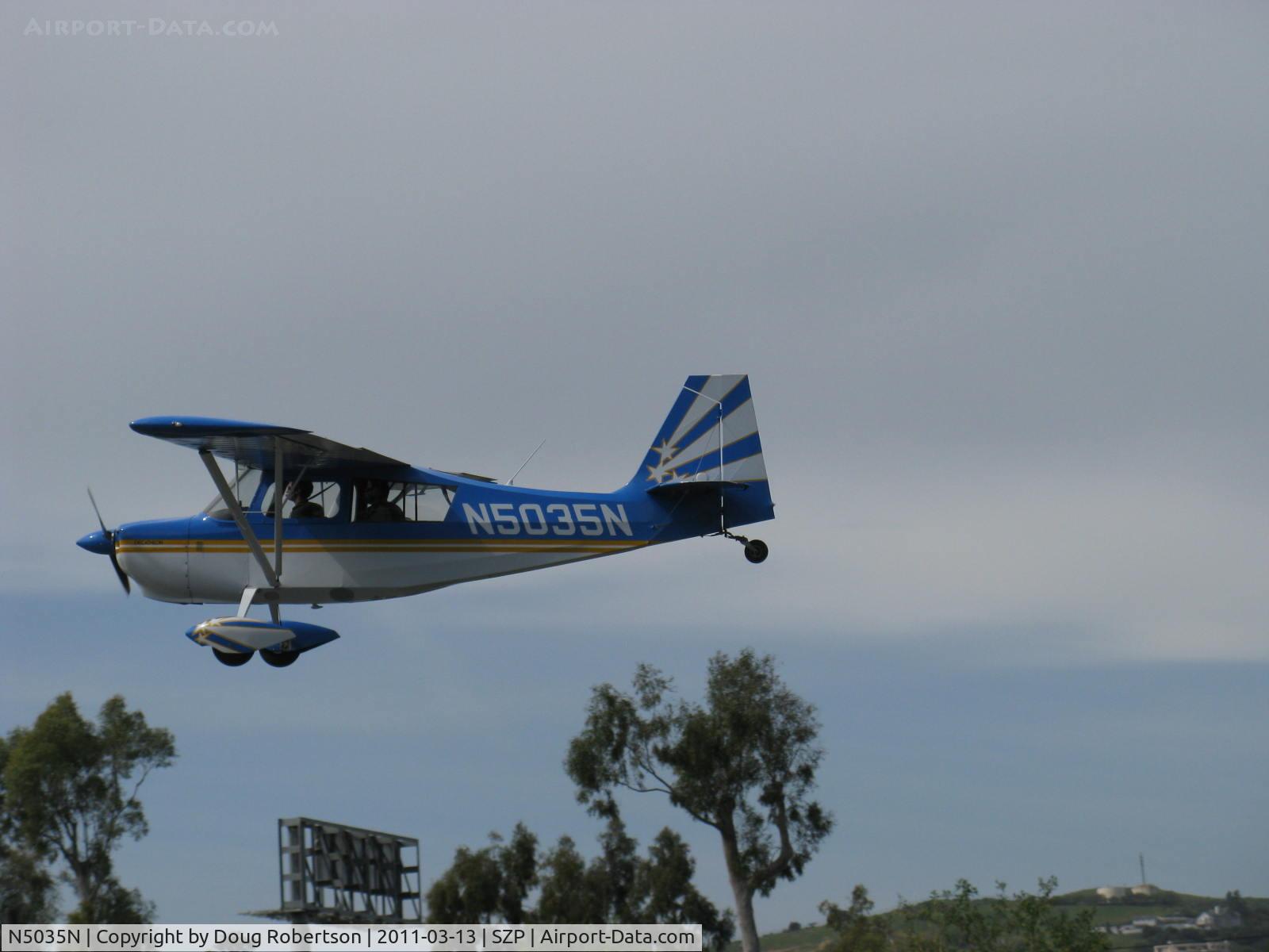 N5035N, 1978 Bellanca 8KCAB Decathlon C/N 470-79, 1978 Bellanca 8KCAB DECATHLON, Lycoming AEIO-320 150 Hp, on final Rwy 22