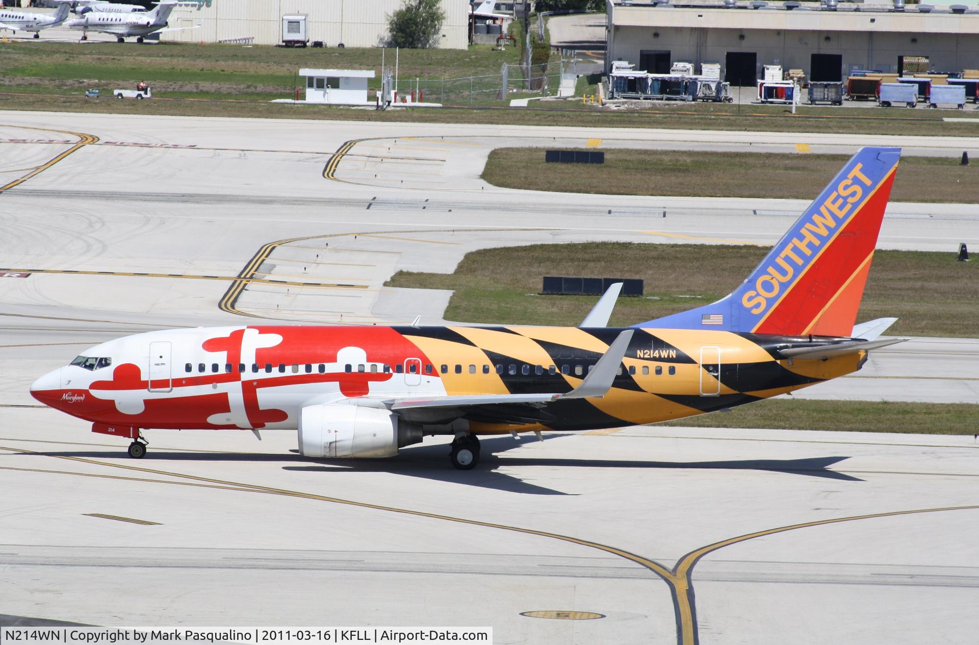 N214WN, 2005 Boeing 737-7H4 C/N 32486, Boeing 737-700