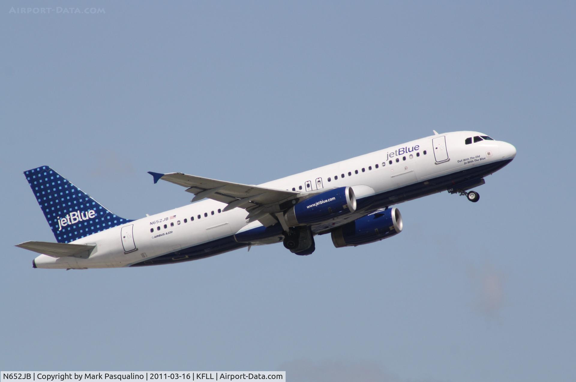 N652JB, 2007 Airbus A320-232 C/N 3029, Airbus A320