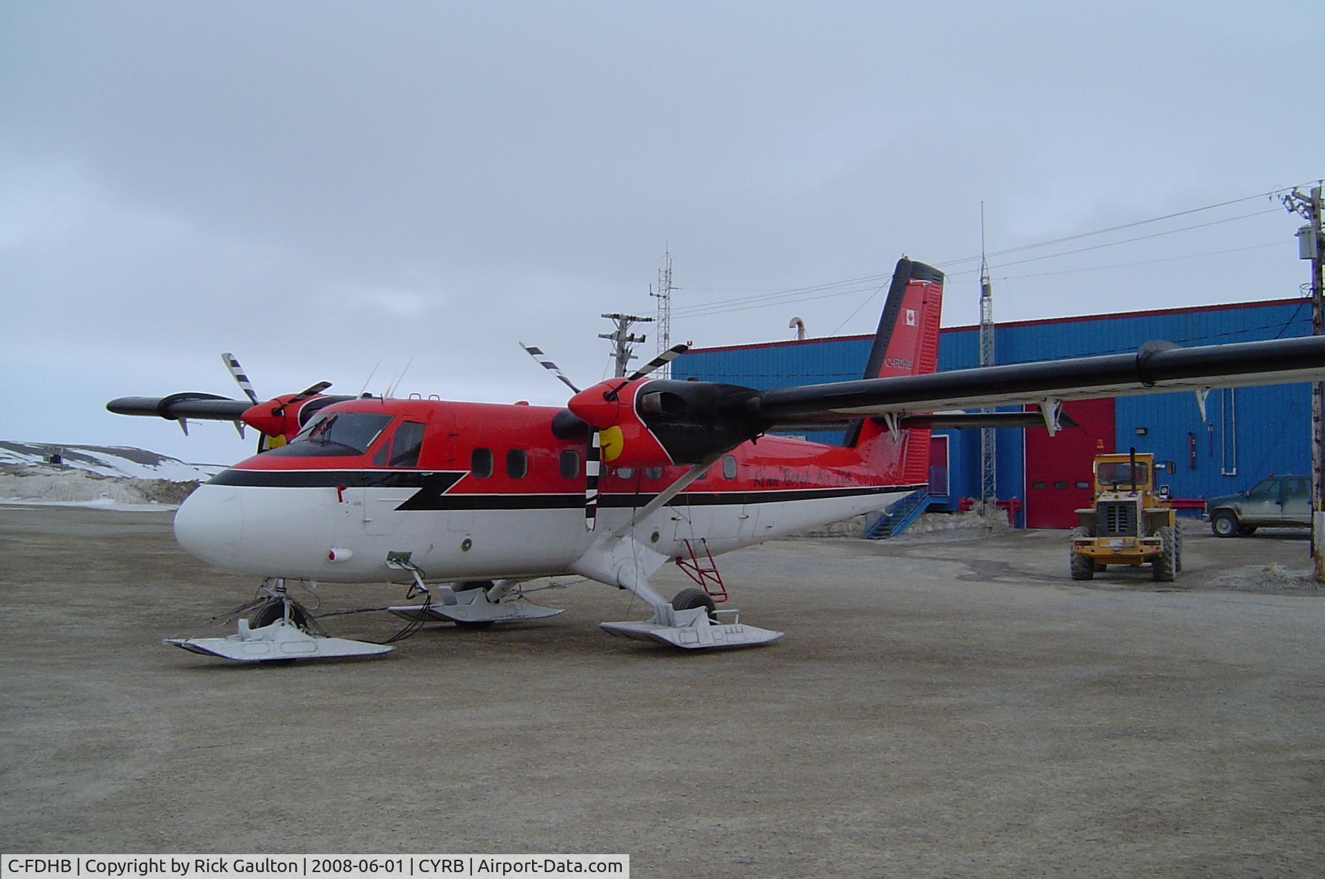 C-FDHB, 1972 De Havilland Canada DHC-6-300 Twin Otter C/N 338, Resolute Bay, Nunavut
