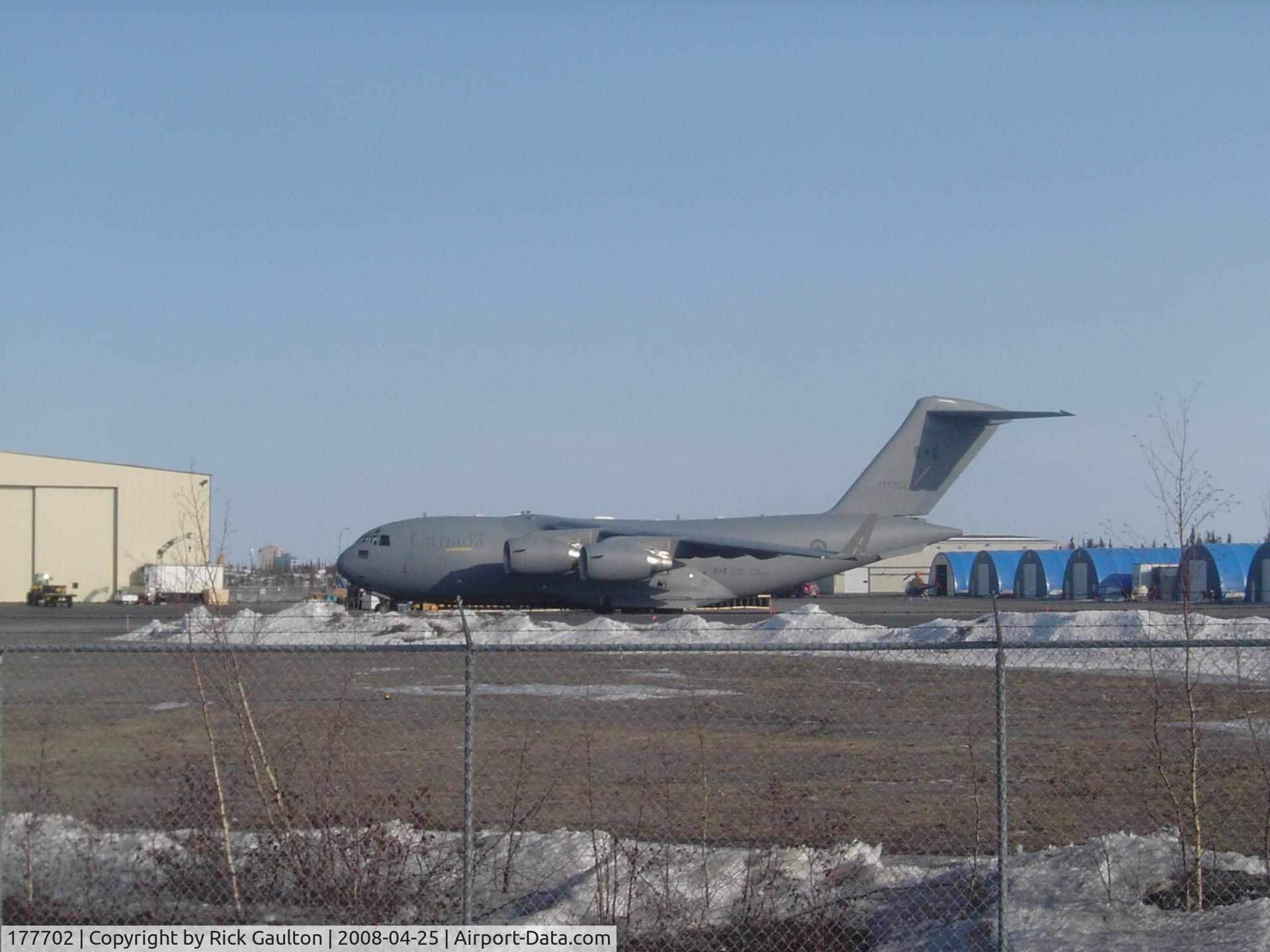 177702, 2007 Boeing CC-177 Globemaster III C/N F-180, Yellowknife, NWT.