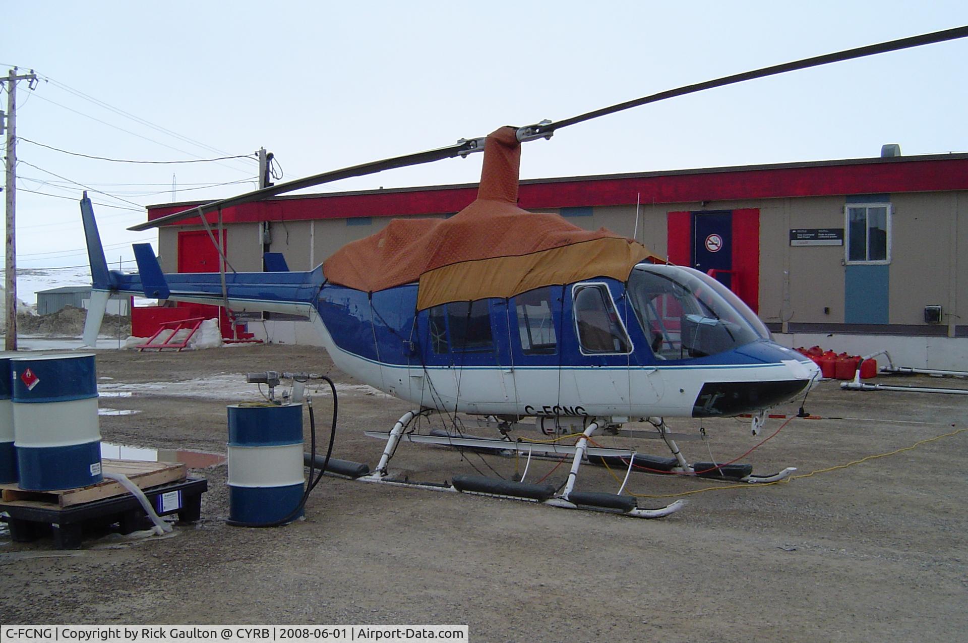C-FCNG, 1978 Bell 206L LongRanger LongRanger C/N 45149, Resolute Bay, Nunavut