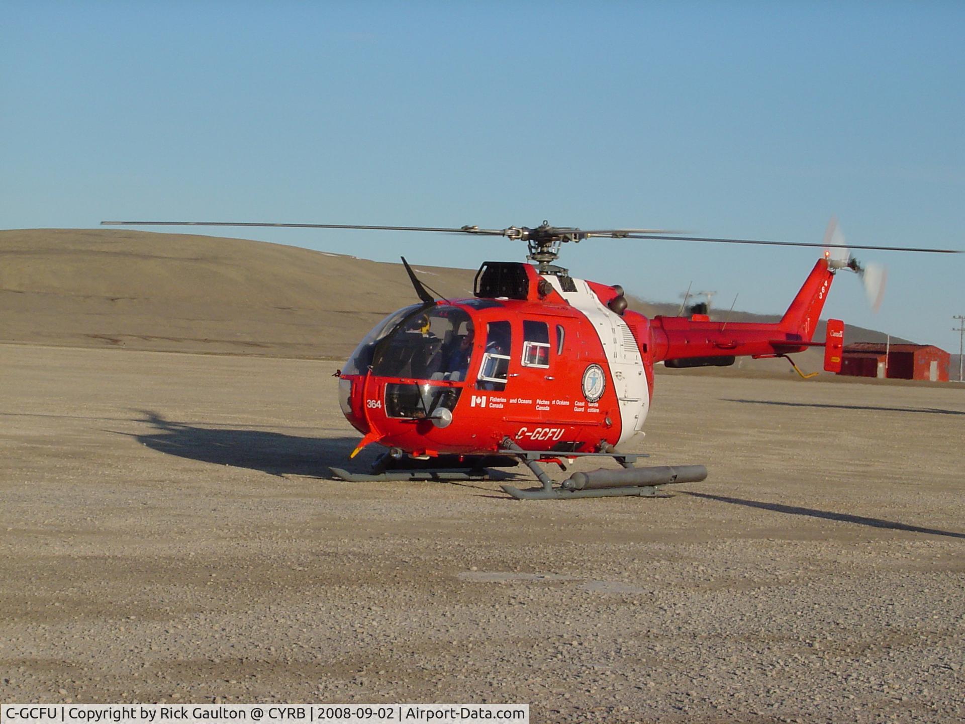 C-GCFU, 1985 MBB Bo-105LS-A3 C/N S-727, Resolute Bay, Nu