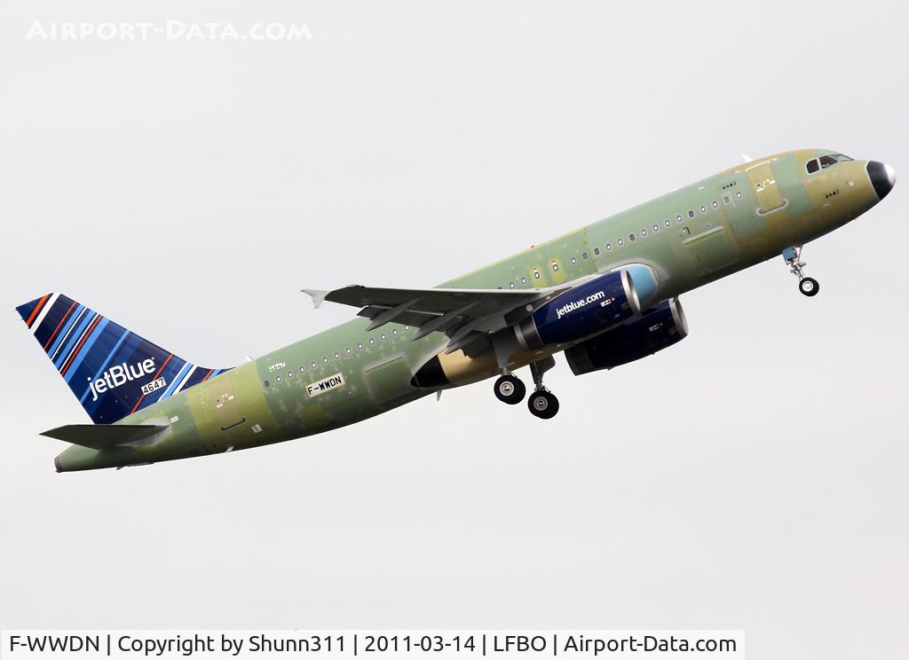 F-WWDN, 2011 Airbus A320-232 C/N 4647, C/n 4647 - For JetBlue Airways...
