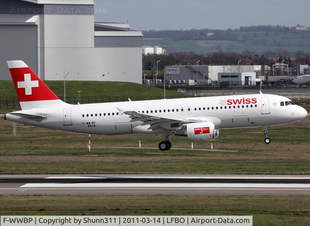 F-WWBP, 2011 Airbus A320-214 C/N 4618, C/n 4618 - For Swiss as HB-JLP