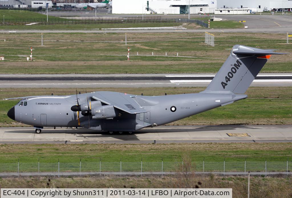 EC-404, 2010 Airbus A400M Atlas C/N 004, Fourth Airbus A400M