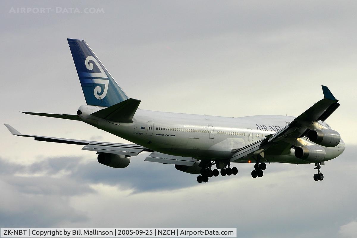 ZK-NBT, 1990 Boeing 747-419 C/N 24855, into 02 as NZ90 from NRT