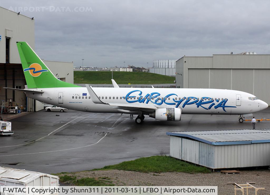 F-WTAC, 2007 Boeing 737-8Q8 C/N 30720, Ex. 5B-DBR