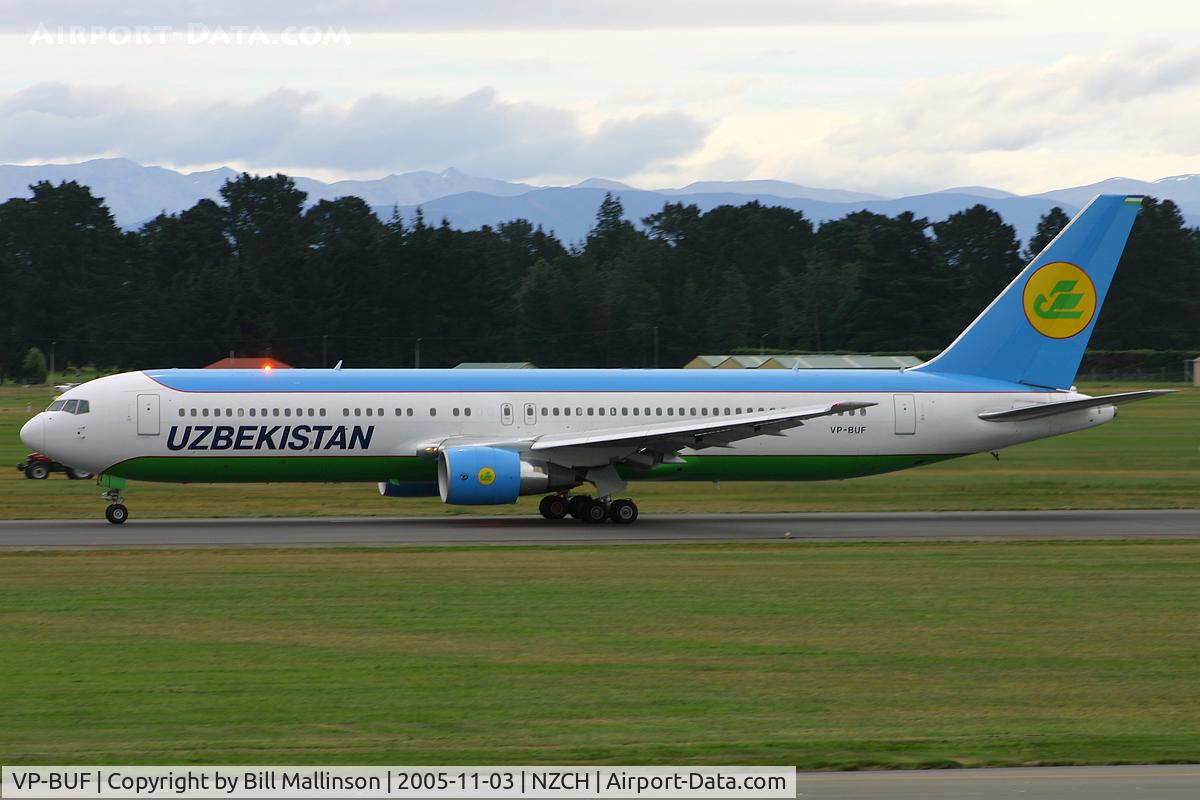 VP-BUF, 2004 Boeing 767-300/ER C/N 33078, exchanging fishing boat crews