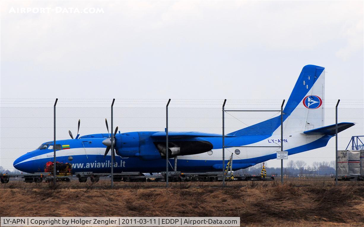 LY-APN, 1982 Antonov An-26B C/N 12010, Rest behind the fence on A4.