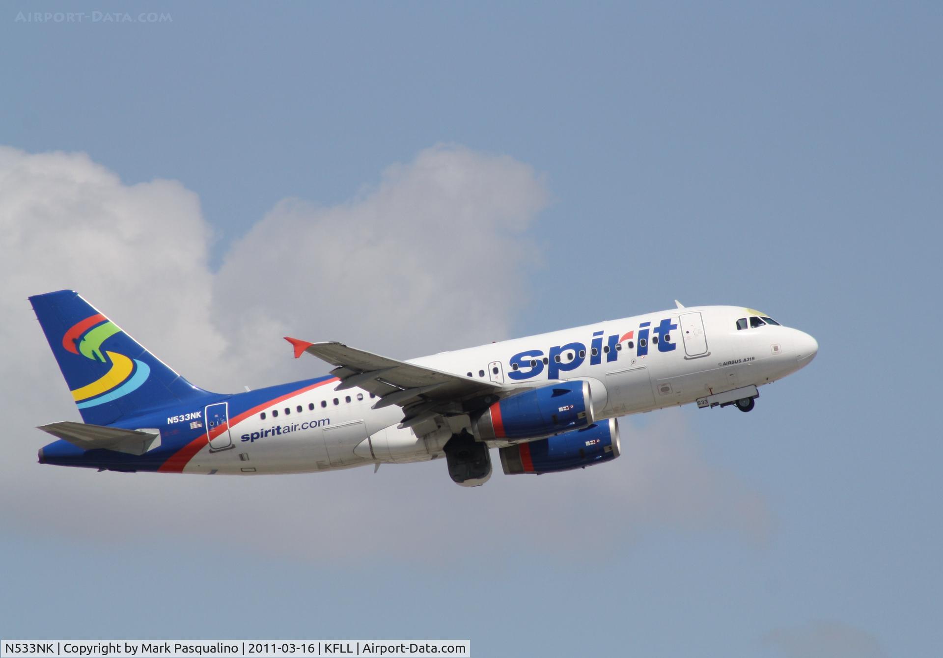 N533NK, 2008 Airbus A319-132 C/N 3393, Airbus A319