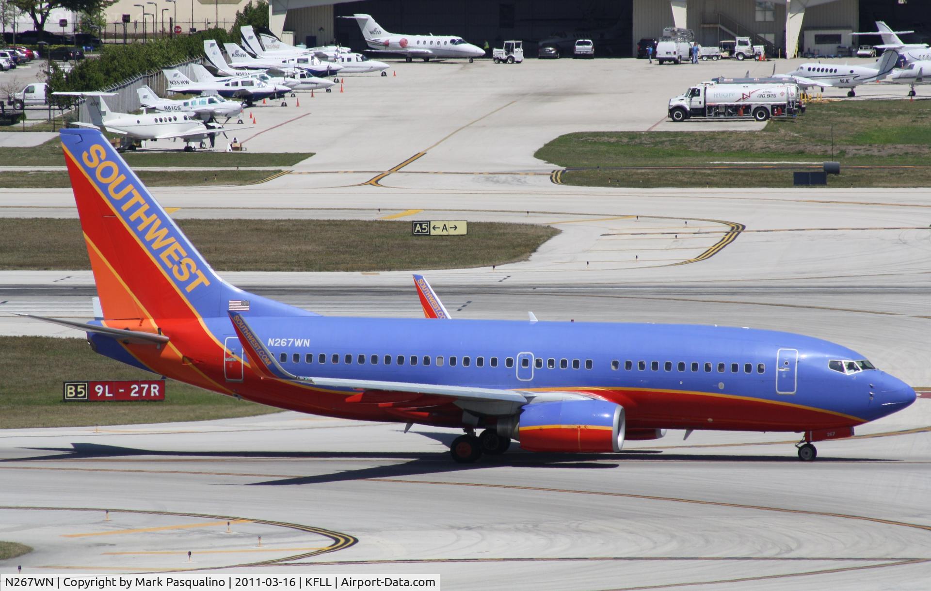 N267WN, 2007 Boeing 737-7H4 C/N 32525, Boeing 737-700