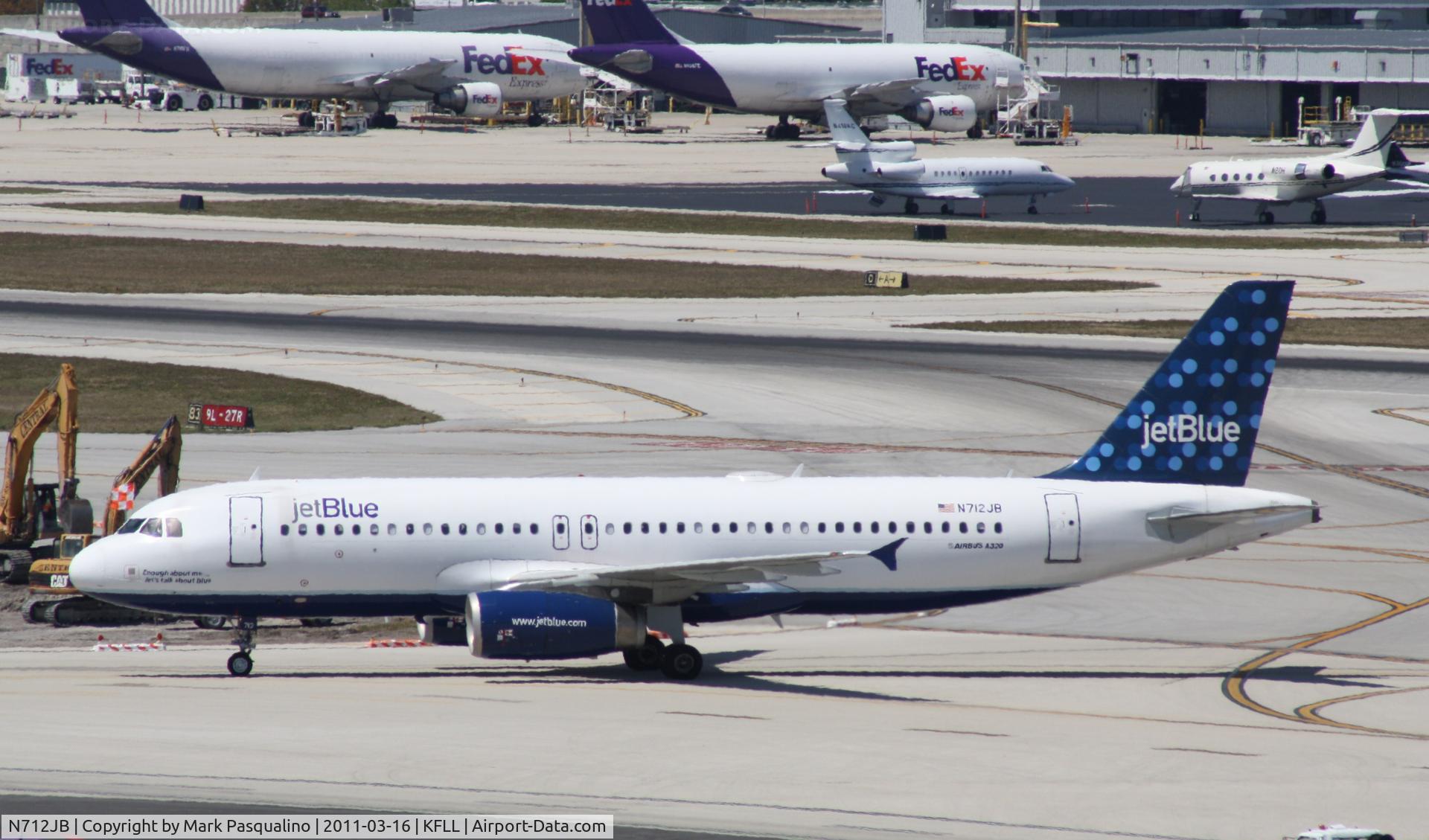 N712JB, 2008 Airbus A320-232 C/N 3517, Airbus A320