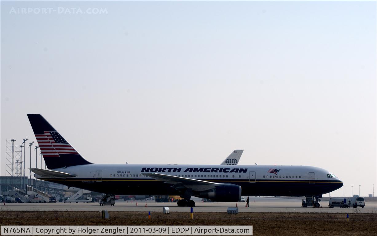 N765NA, 1996 Boeing 767-306 C/N 28098, Western view to transit apron.