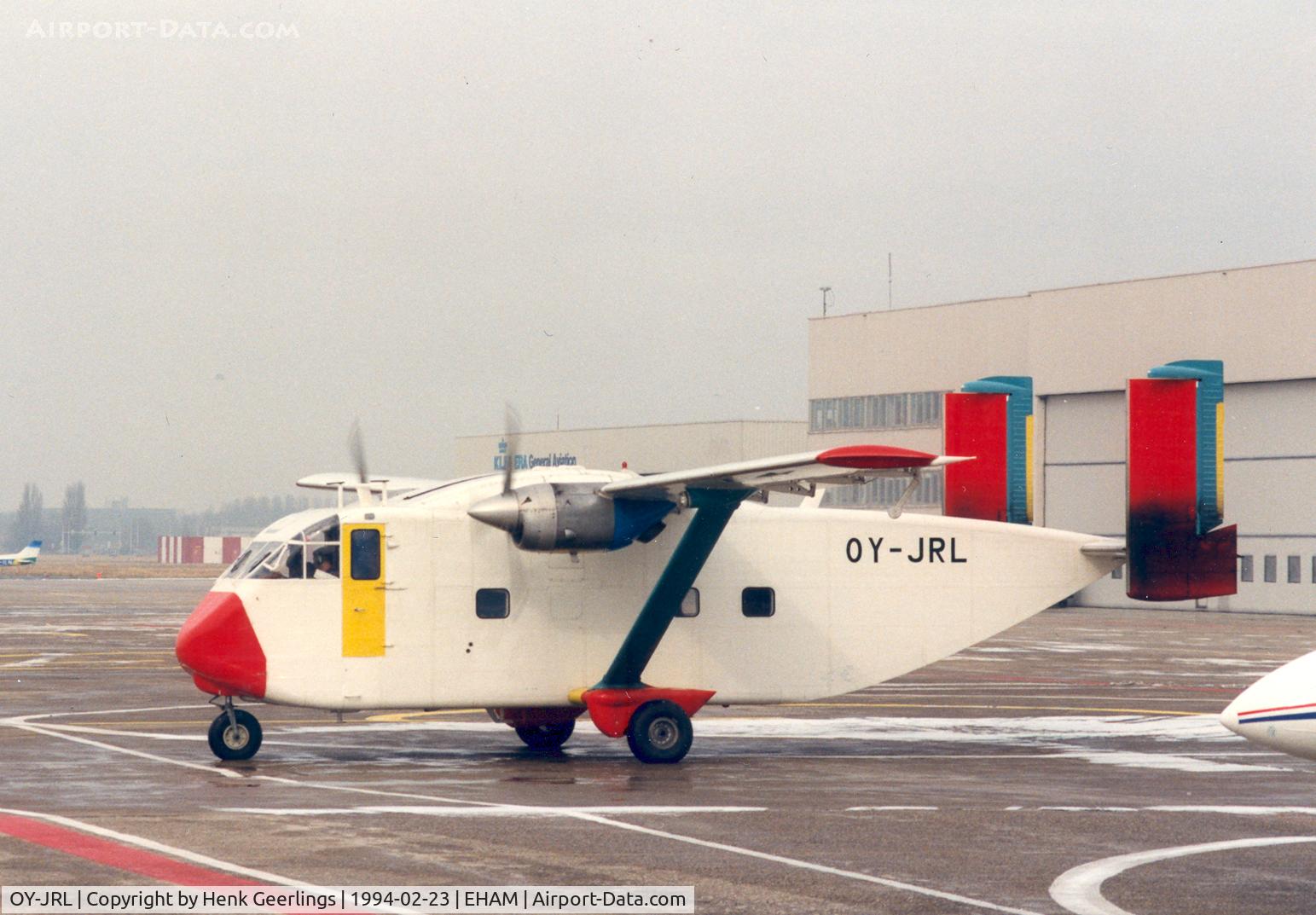 OY-JRL, 1968 Short Skyvan 3-200 C/N SH.1854, DAT - Danish Air  Transport