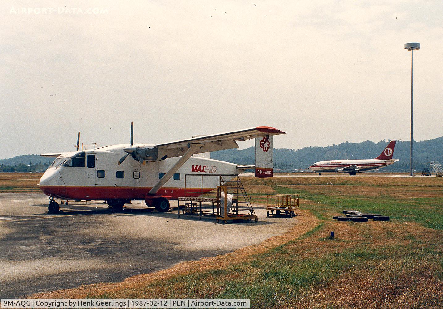 9M-AQG, Short SC-7 Skyvan 3-200 C/N SH.1864, Malaysia Air Charter