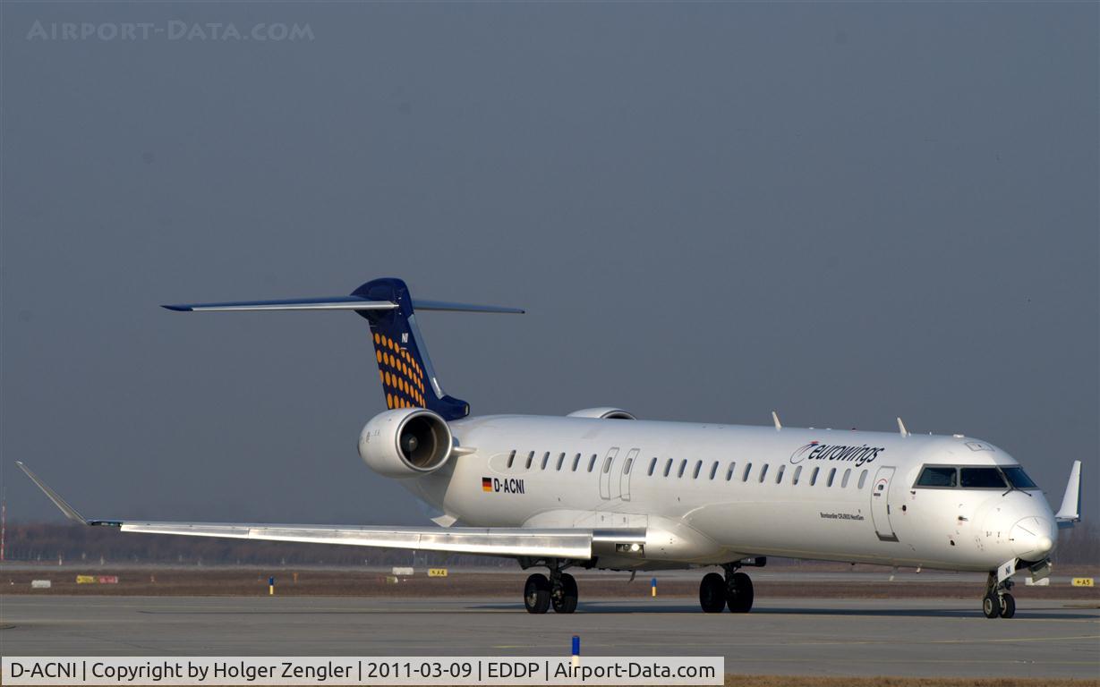 D-ACNI, 2009 Bombardier CRJ-900 NG (CL-600-2D24) C/N 15248, On the way back to DUS.
