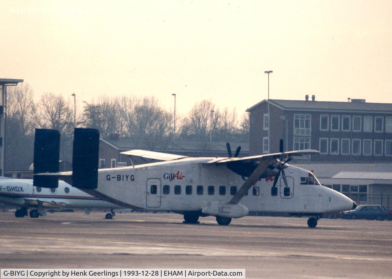 G-BIYG, 1981 Short 330-100 C/N SH.3075, Gill Air