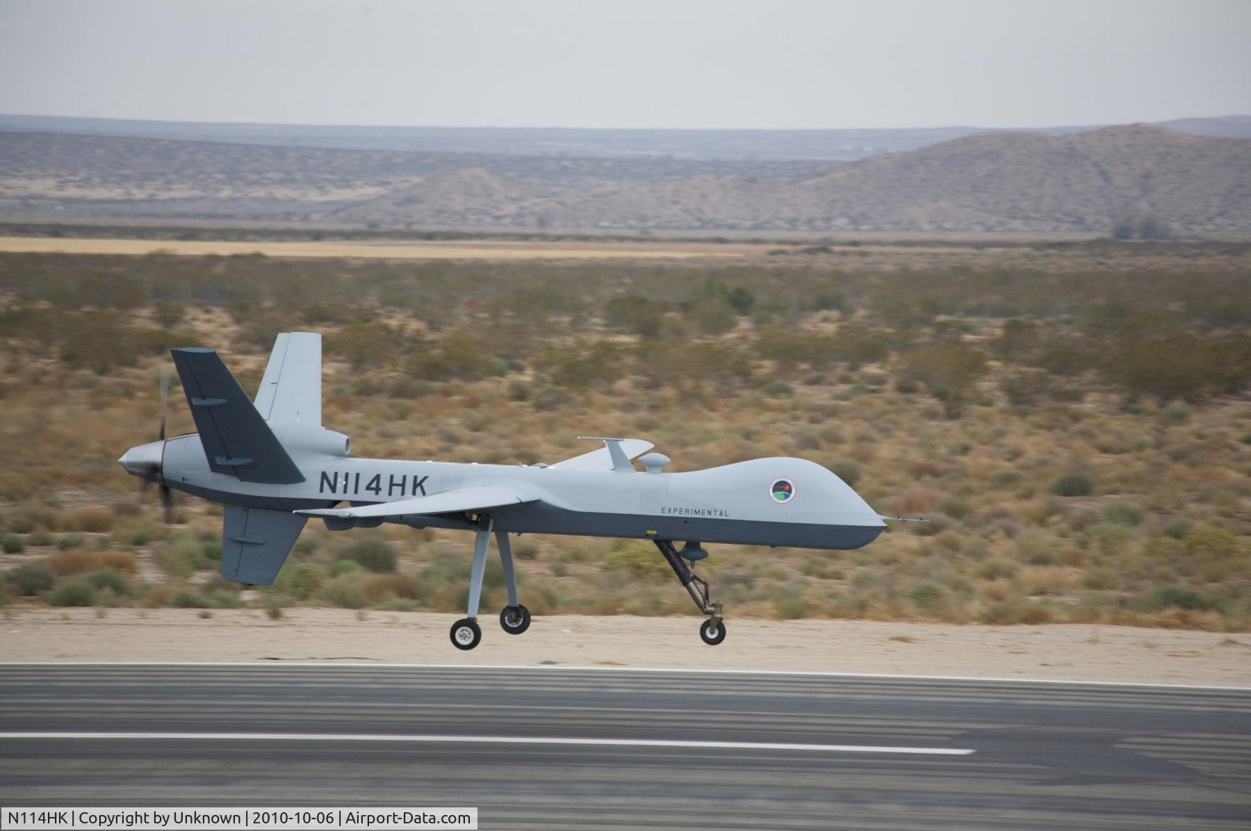 N114HK, 2008 General Atomics-aero Systems PREDATOR B UHK97000- C/N FC114, Reaper unmanned aircraft