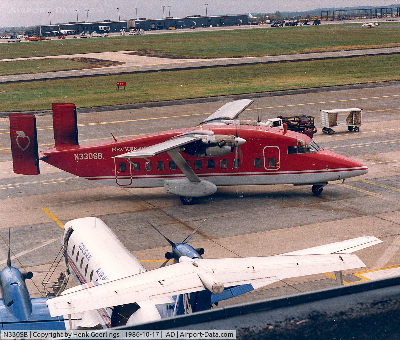 N330SB, 1977 Short SD3-30 C/N SH3013, New York Airways