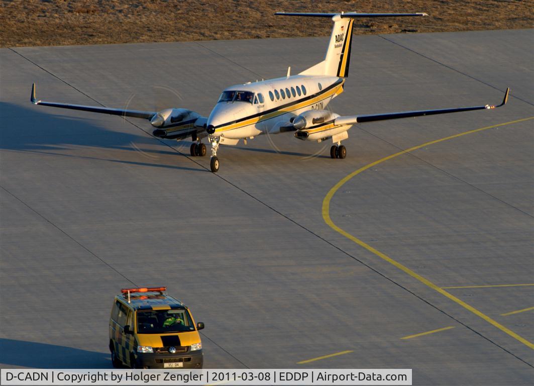 D-CADN, Beech Super King Air 350 C/N FL-101, ADAC ambulance aircraft on the way to GAT.