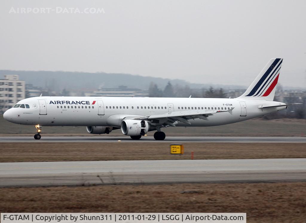 F-GTAM, 2002 Airbus A321-211 C/N 1859, Landing rwy 23