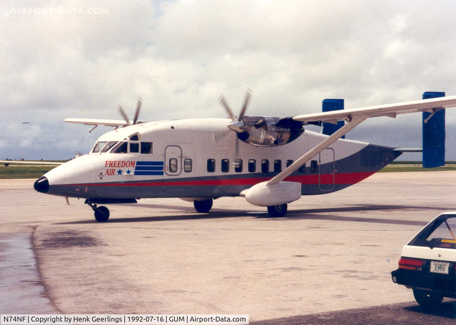 N74NF, 1978 Short SD3-30 C/N SH3016, Freedom Air