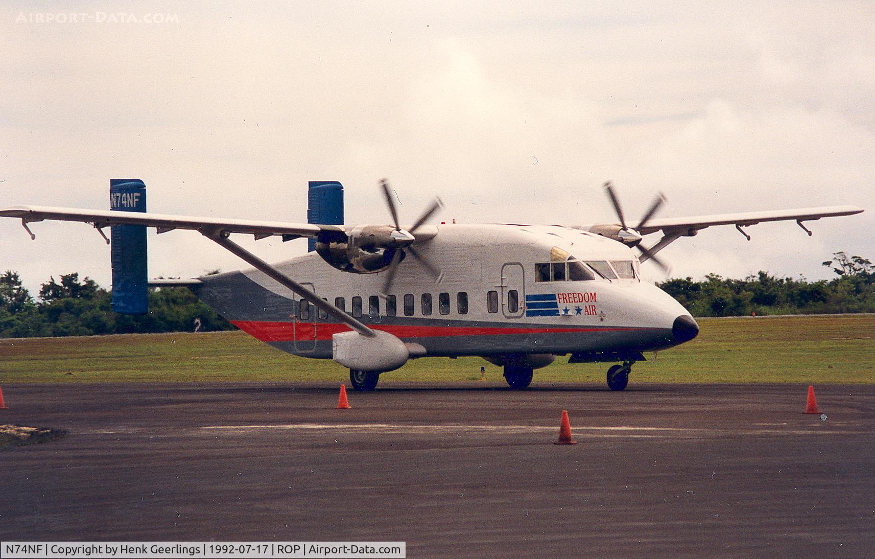 N74NF, 1978 Short SD3-30 C/N SH3016, Freedom Air