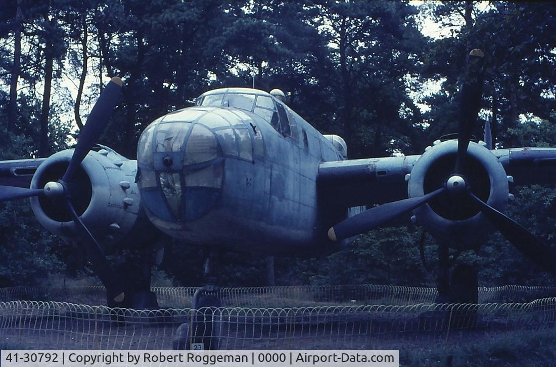 41-30792, North American B-25D Mitchell C/N 87-8957, North American B-25D Mitchell.FR193 RAF.320 Dutch squadron.Used as an instuctional airframe by te Dutch.Preserved Oorlogs en Verzetsmuseum Overloon Netherlands.Dubious colors 2 6.Late 1960's.