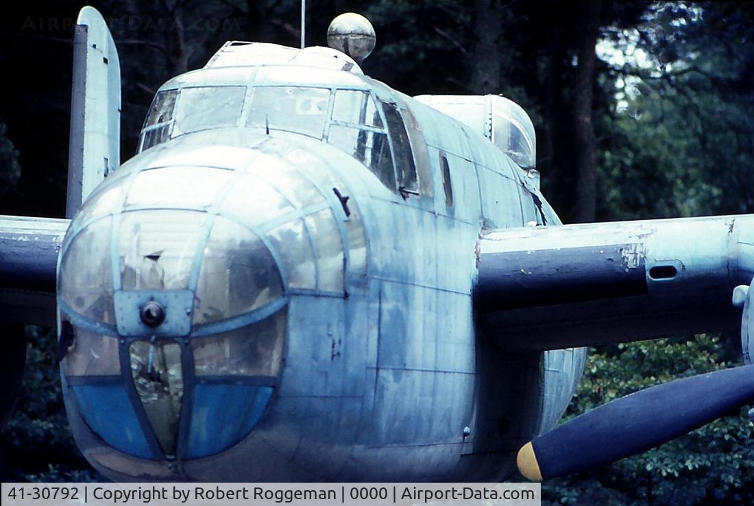41-30792, North American B-25D Mitchell C/N 87-8957, North American B-25D Mitchell.FR193 RAF.320 Dutch squadron.Used as an instuctional airframe by te Dutch.Preserved Oorlogs en Verzetsmuseum Overloon Netherlands.Dubious colors 2 6.Late 1960's.