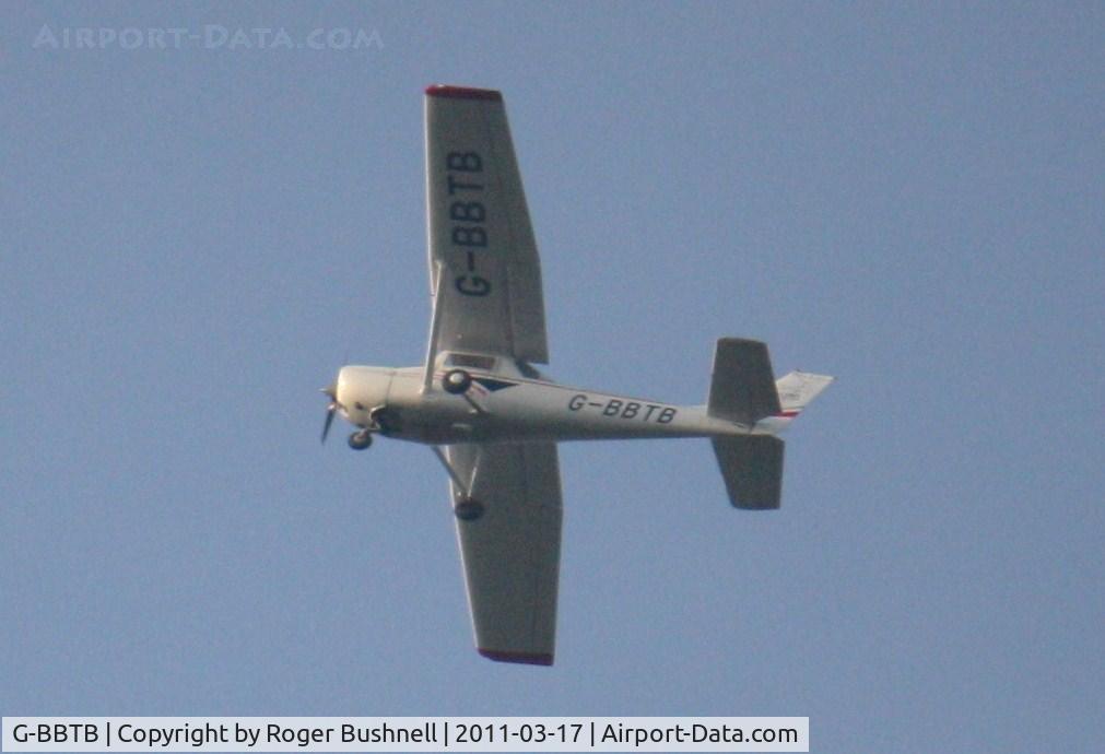 G-BBTB, 1973 Reims FRA150L Aerobat C/N 0224, Taken flying over North Gorley Hampshire.