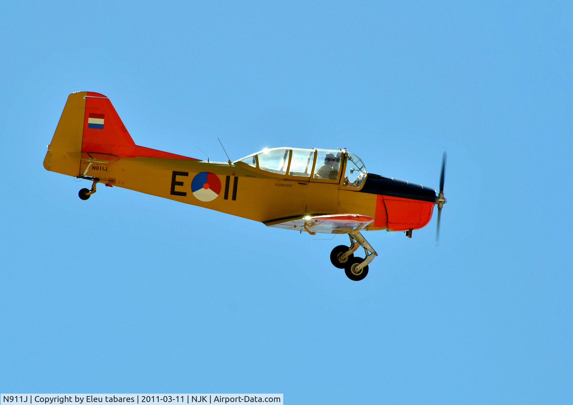 N911J, 1986 Fokker S-11-1 C/N E-11, Taken at the Naval Air Facility in El Centro, California.