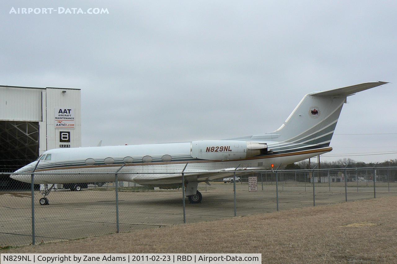 N829NL, 1973 Grumman G-1159 Gulfstream II C/N 128, At Dallas Executive (Redbird) Airport