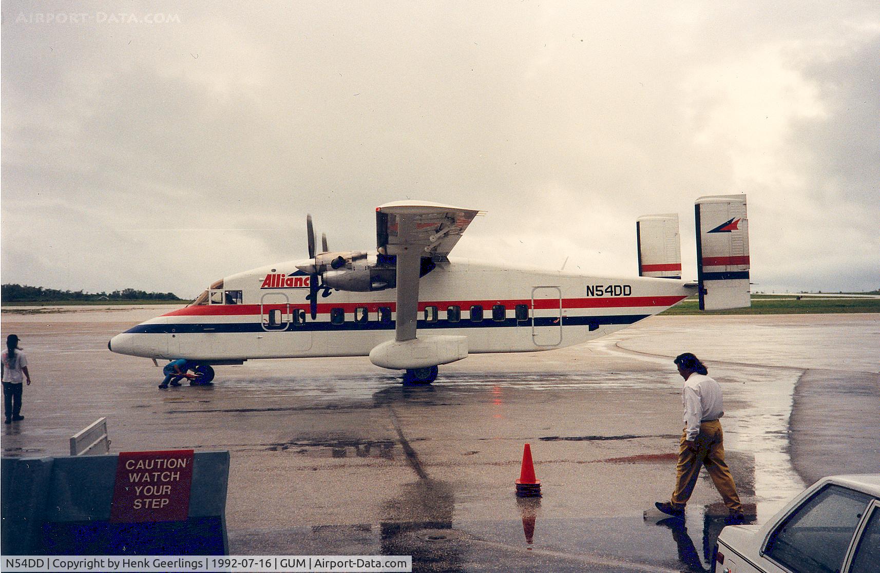 N54DD, 1980 Short 330-200 C/N SH3059, Alliance Air