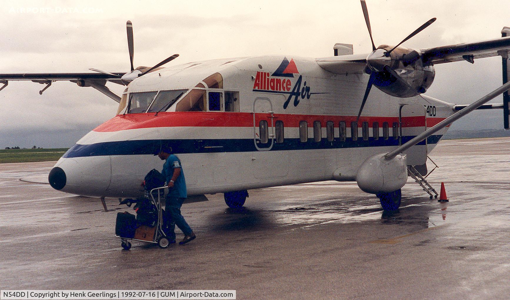 N54DD, 1980 Short 330-200 C/N SH3059, Alliance Air
