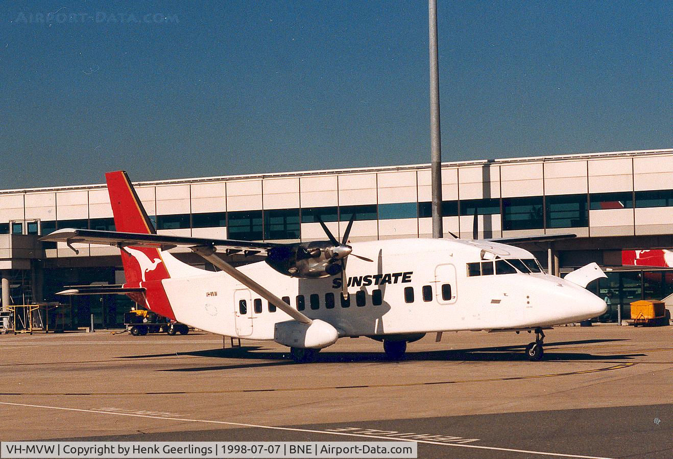 VH-MVW, 1983 Short SD3-60-100 C/N SH.3626, Sunstate
