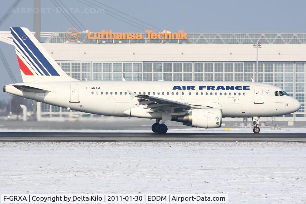 F-GRXA, 2001 Airbus A319-111 C/N 1640, AFR [AF] Air France