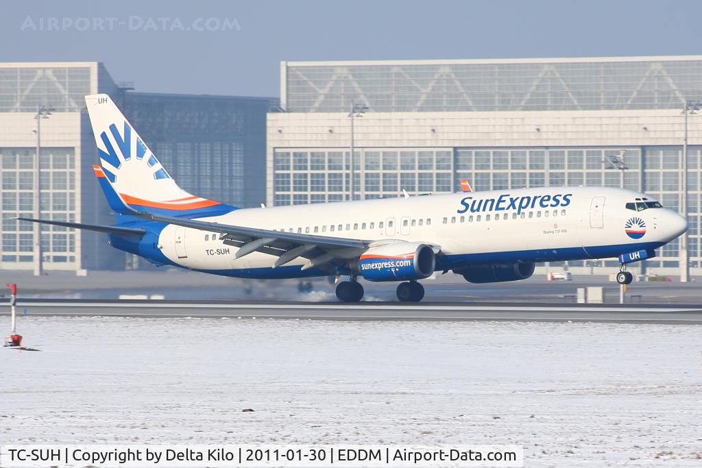 TC-SUH, 2002 Boeing 737-8CX C/N 32366, SXS [XQ] SunExpress
